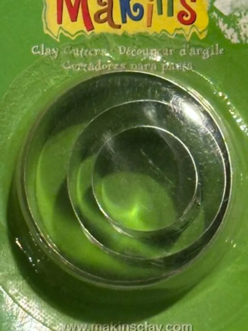 NEW Makin's 3-piece Circle Clay Cutters